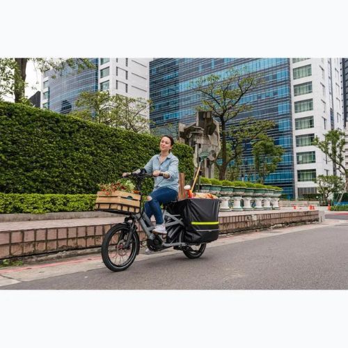 Tern GSD S00 Cargo Line 500/1000 Wh tamsiai pilkas sulankstomas elektrinis dviratis