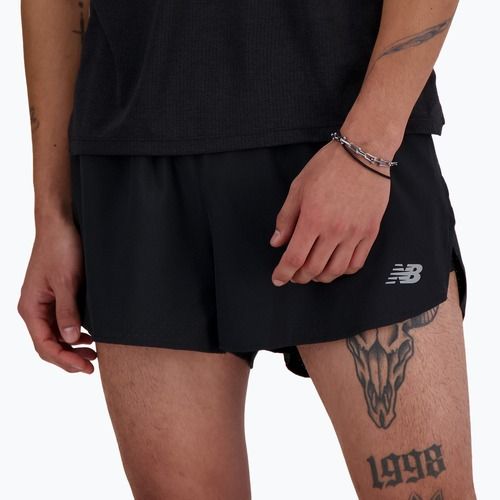 Vyriški bėgimo šortai New Balance RC Seamless 3 Inch Split black