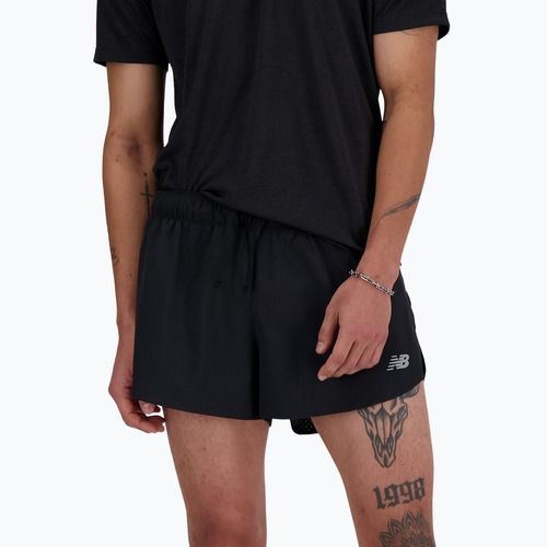 Vyriški bėgimo šortai New Balance RC Seamless 3 Inch Split black