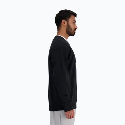 Vyriškas džemperis New Balance Stacked Logo French Terry Crew black