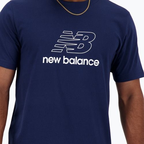 Vyriški marškinėliai New Balance Graphic V Flying nb navy