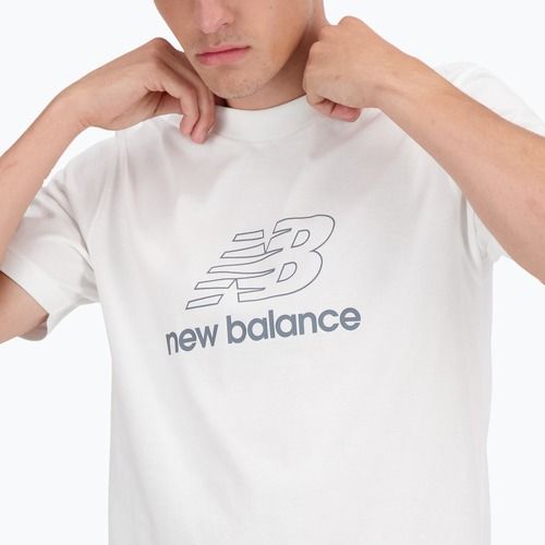 Vyriški marškinėliai New Balance Graphic V Flying white