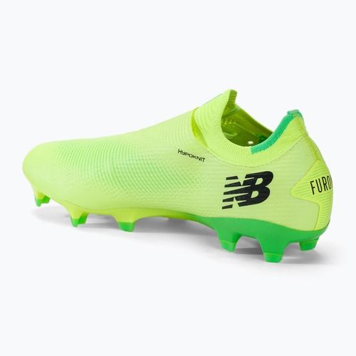 Vyriški futbolo batai New Balance Furon Pro FG V7+ bleached lime glo