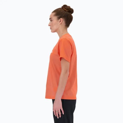 Moteriški marškinėliai New Balance Script Tee gulfred