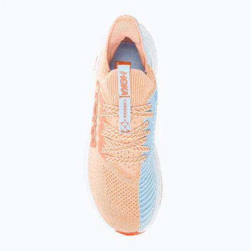 Moteriški bėgimo batai HOKA Carbon X 3 peach parfait/summer song