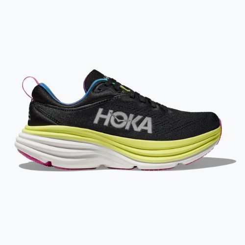 Vyriški bėgimo bateliai HOKA Bondi 8 black/citrus glow