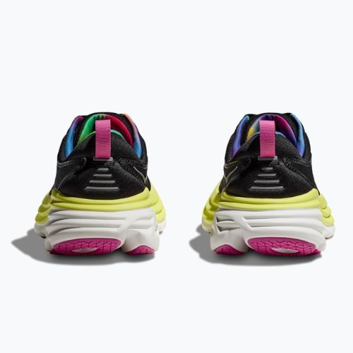 Vyriški bėgimo bateliai HOKA Bondi 8 black/citrus glow
