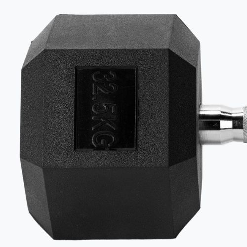XTREXO Hex gumuoti hanteliai 32,5 kg