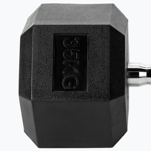 XTREXO Hex 35 kg gumuoti hanteliai