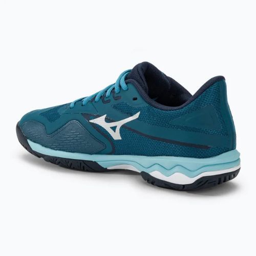 Vyriški teniso bateliai Mizuno Wave Exceed Light 2 AC moroccan blue / white / bluejay
