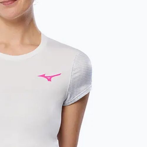 Moteriški teniso marškinėliai Mizuno Charge Printed Tee white