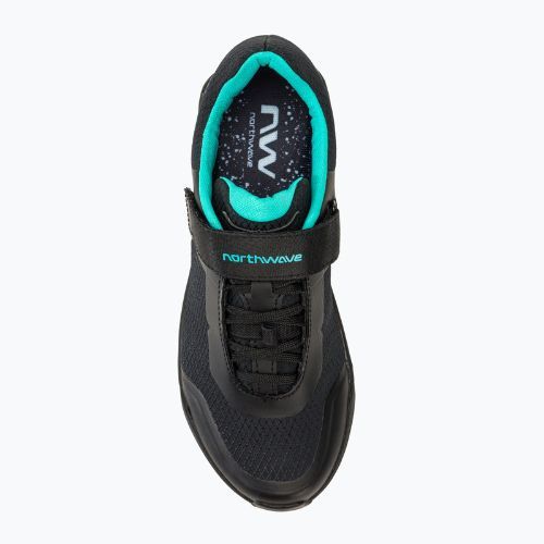 Moteriški dviračių MTB batai Northwave Escape Evo 2 black/turquoise