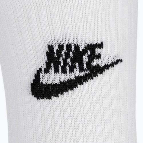 Kojinės Nike Sportswear Everyday Essential 3 poros white/black