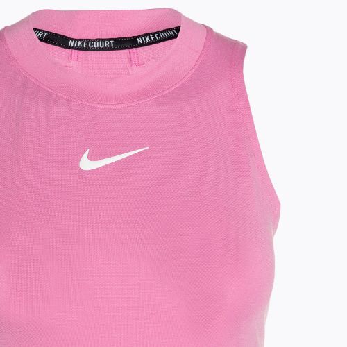 Moteriškas teniso tank topas Nike Court Dri-Fit Advantage Tank playful pink/white