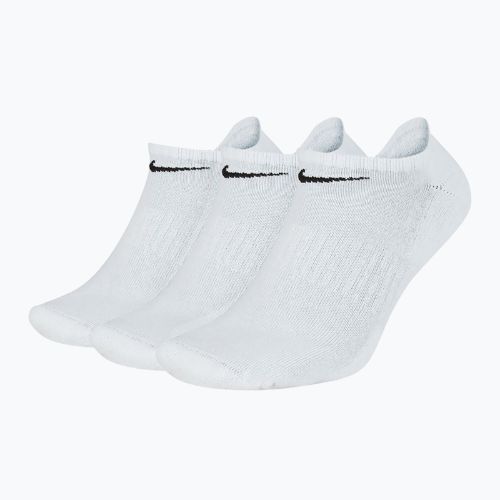 Kojinės Nike Everyday Cushioned Training 3 poros white/black