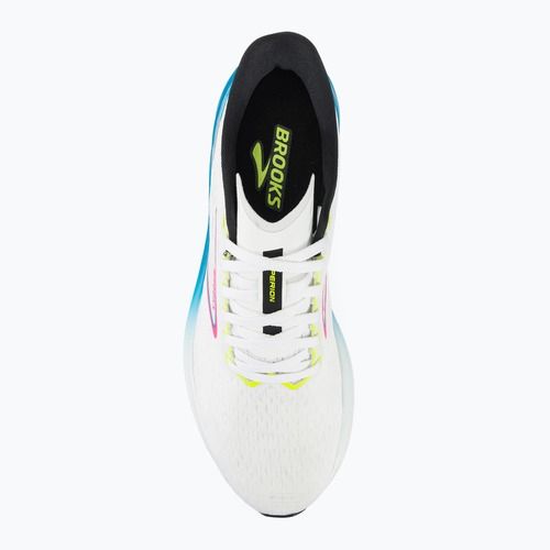 Vyriški bėgimo bateliai Brooks Hyperion white/blue/pink