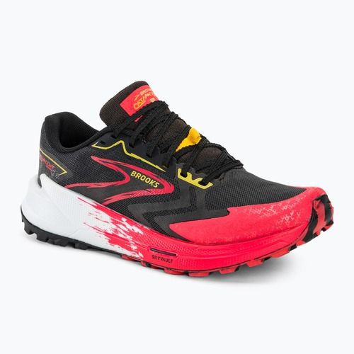 Moteriški bėgimo batai Brooks Catamount 3 black/diva pink/lemon chrome