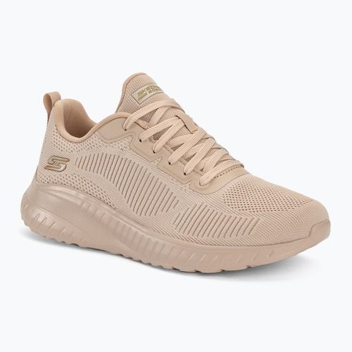 Moteriški batai SKECHERS Bobs Squad Chaos Face Off beige