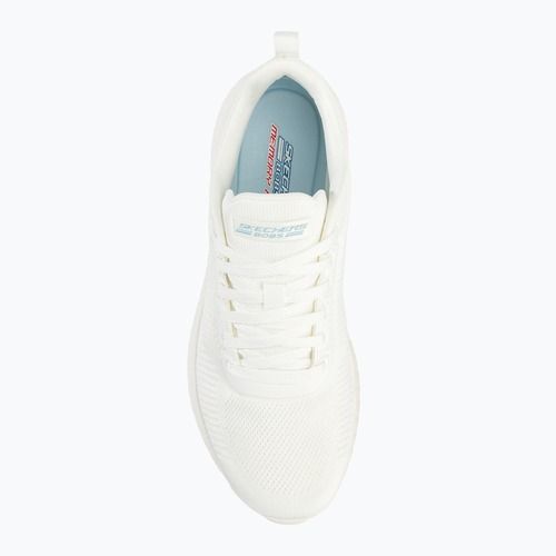 Moteriški SKECHERS Bobs Squad Chaos Face Off white/white batai