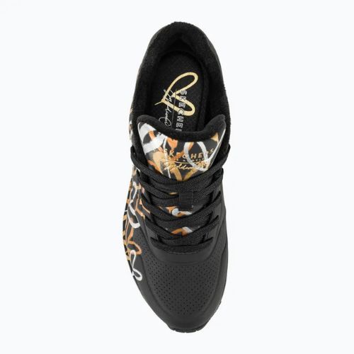 Moteriški batai SKECHERS Uno Metallic Love black/metallic