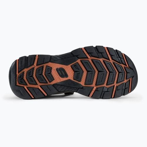 Vyriški sandalai SKECHERS Tresmen Ryer olive/black/orange