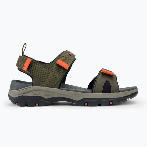 Vyriški sandalai SKECHERS Tresmen Ryer olive/black/orange