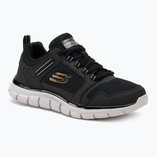 Vyriški batai SKECHERS Track Knockhill black/gold