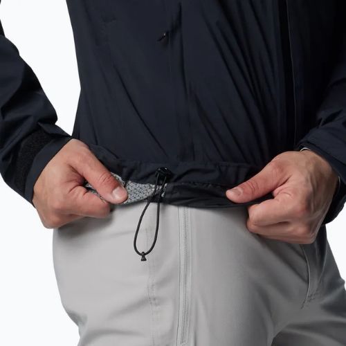 Vyriška striukė nuo lietaus Columbia Ampli-Dry II Shell black