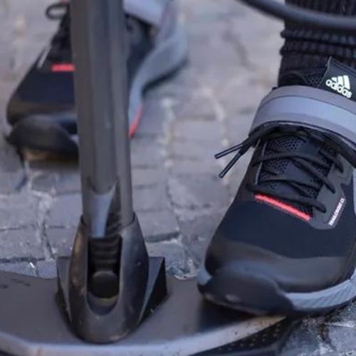 Dviračio batai MTB moteriški adidas FIVE TEN Trailcross Clip In core black/grey three/red