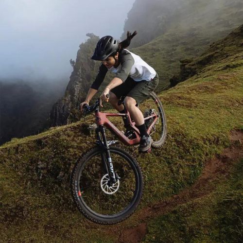 Dviračio batai MTB moteriški adidas FIVE TEN Trailcross Clip In core black/grey three/red