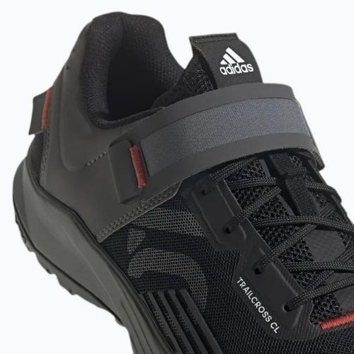 Dviračio batai MTB vyriški adidas FIVE TEN Trailcross Clip In core black/grey three/red