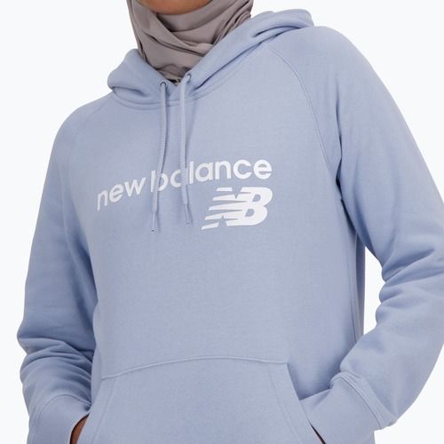 Moteriškas džemperis New Balance Core Fleece Hoodie light purple