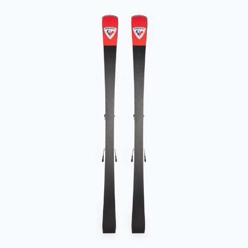 Kalnų slidės Rossignol Hero Elite ST TI K + apkaustai SPX14 black/red
