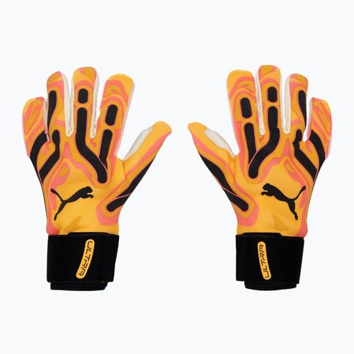 Vartininkų pirštinės PUMA Ultra Ultimate Hybrid sunset glow/sun stream/puma black