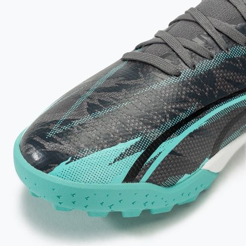 Futbolo batai PUMA Ultra Match Rush TT strong gray/puma white/elektro aqua