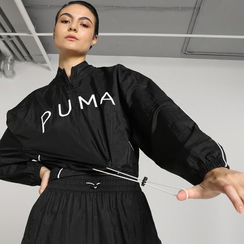 Moteriška treniruočių striukė PUMA Fit Move Woven puma black
