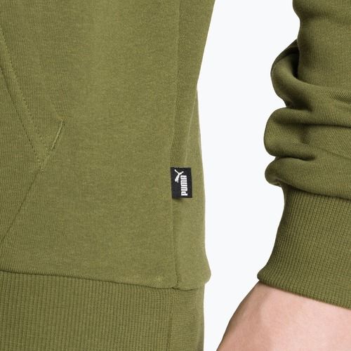 Vyriškas džemperis PUMA Essentials+ Two-Tone Big Logo Hoodie TR olive green