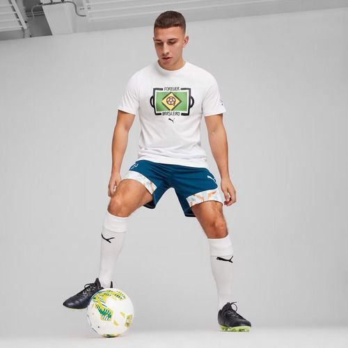 Vyriški futbolo marškinėliai PUMA Neymar Jr Tee puma white