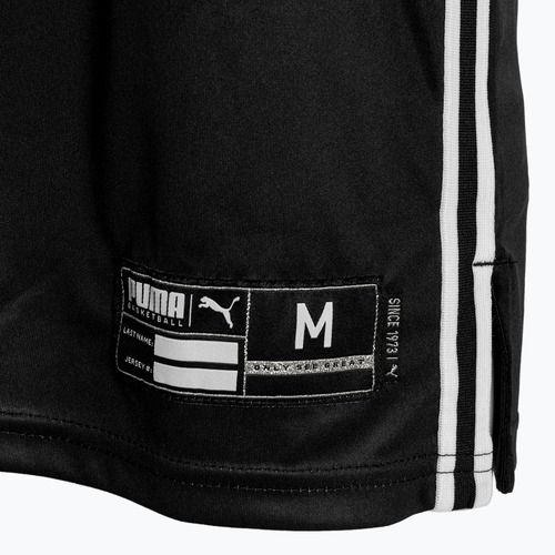 Vyriškas krepšinio tank topas PUMA Hoops Team Game Jersey puma black