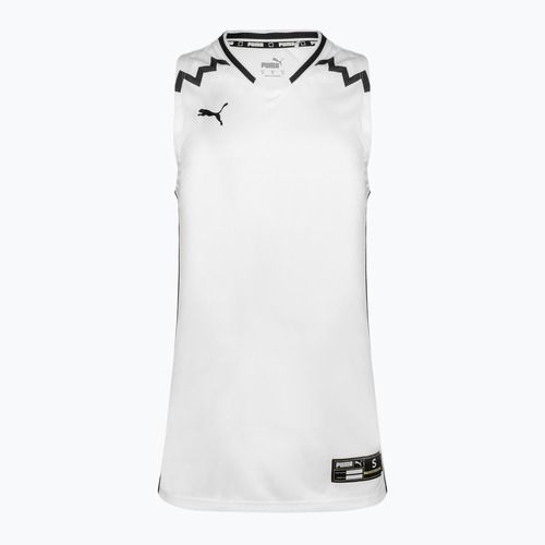 Vyriškas krepšinio tank topas PUMA Hoops Team Game Jersey puma white