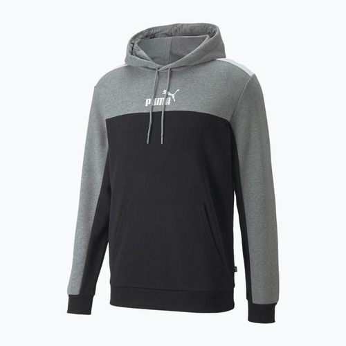 Vyriškas džemperis PUMA ESS+ Block Hoodie TR puma black