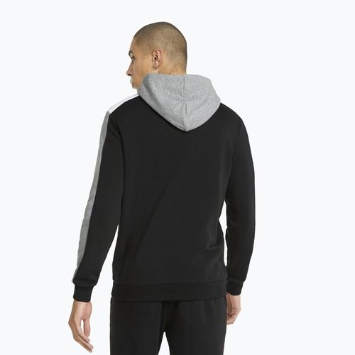 Vyriškas džemperis PUMA ESS+ Block Hoodie TR puma black