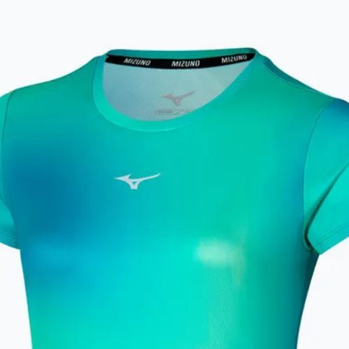 Moteriški bėgimo marškinėliai Mizuno Impulse Core Graphic Tee eggshell blue