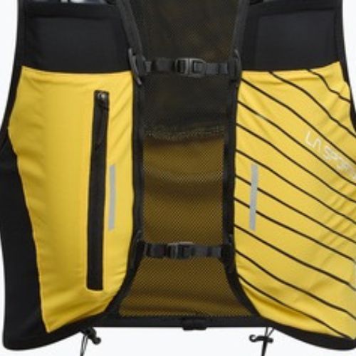 Bėgimo liemenė La Sportiva Ultra Trail Vest 10 l yellow/black