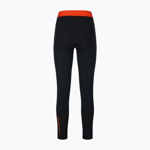 Moteriškos žygio kelnės La Sportiva Camino Tight black/cherry tomato