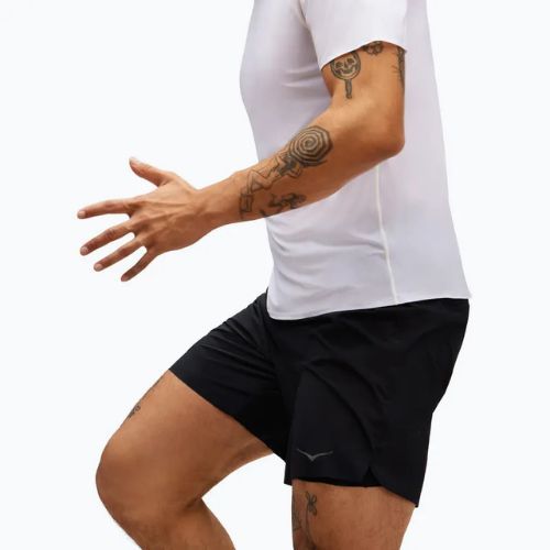 Vyriški bėgimo šortai HOKA Glide 7'' 2in1 black