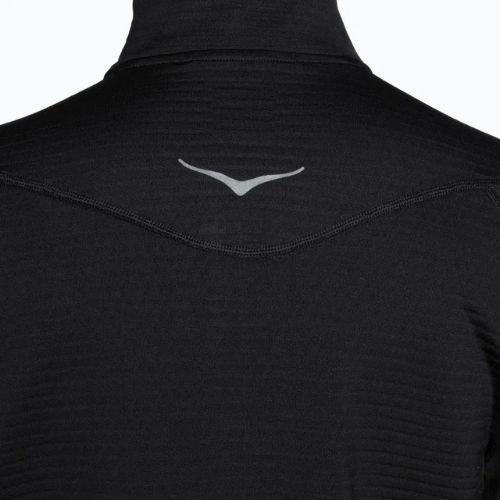 Moteriškas bėgimo džemperis HOKA 1/2 Zip black