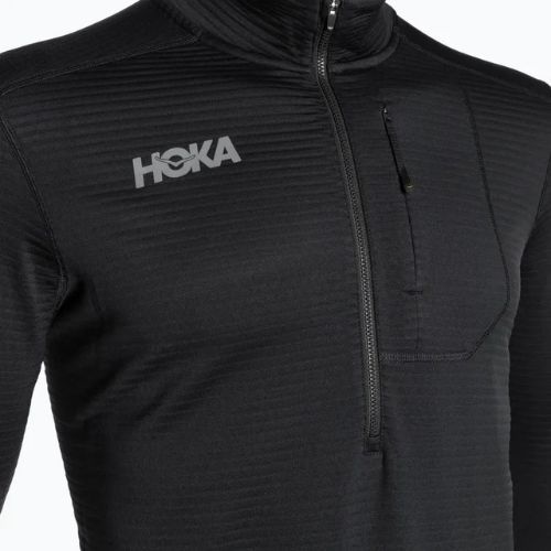 Vyriškas bėgimo džemperis HOKA 1/2 Zip black