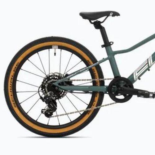 Vaikiškas dviratis Superior F.L.Y. 20 DB matte trooper green/hologram chrome