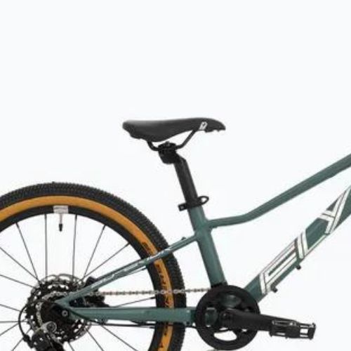 Vaikiškas dviratis Superior F.L.Y. 20 DB matte trooper green/hologram chrome